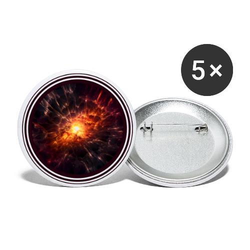 Supernova: Stellar Burst - Buttons large 2.2'' (5-pack)
