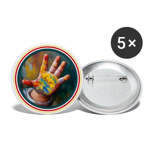 Colors of Innocence - Buttons large 2.2'' (5-pack)