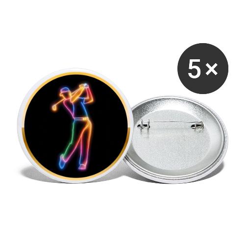Golf: Spectrum Swing - Buttons large 2.2'' (5-pack)