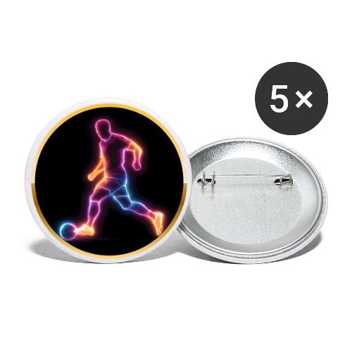 Virtual Football Hero - Buttons large 2.2'' (5-pack)