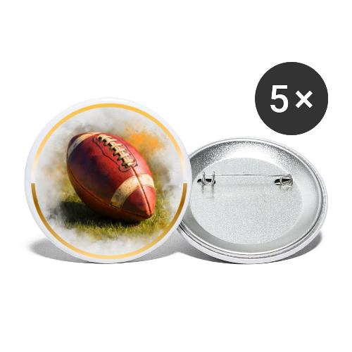 American Football: Heart of the Gridiron - Buttons large 2.2'' (5-pack)