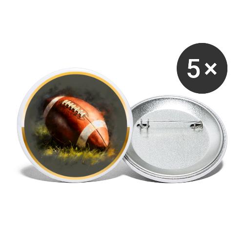 American Football: Gridiron Gold - Buttons large 2.2'' (5-pack)