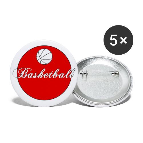 Basketball: Bold Hoops - Buttons large 2.2'' (5-pack)