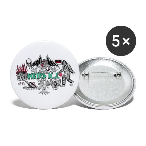 Space Bat Killer Design - Buttons large 2.2'' (5-pack)