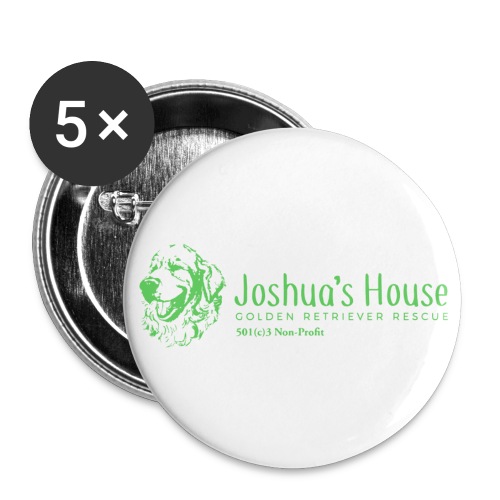 Joshua's House - Buttons large 2.2'' (5-pack)