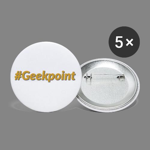 #Geekpoint - Buttons large 2.2'' (5-pack)