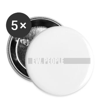 ew people funny quote - Buttons large 2.2'' (5-pack) - white