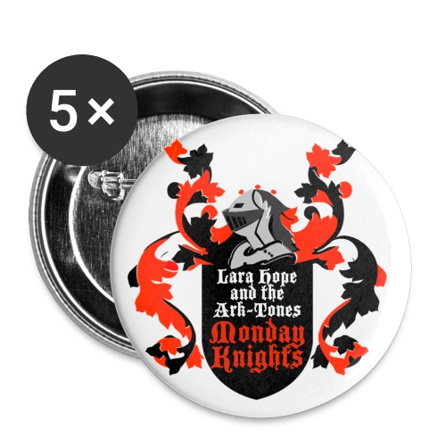 Monday Knights Coat of Arms - Buttons large 2.2'' (5-pack)
