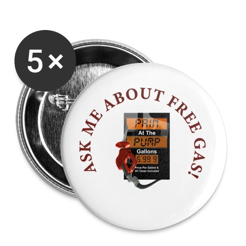 Ask me how... - Buttons large 2.2'' (5-pack)