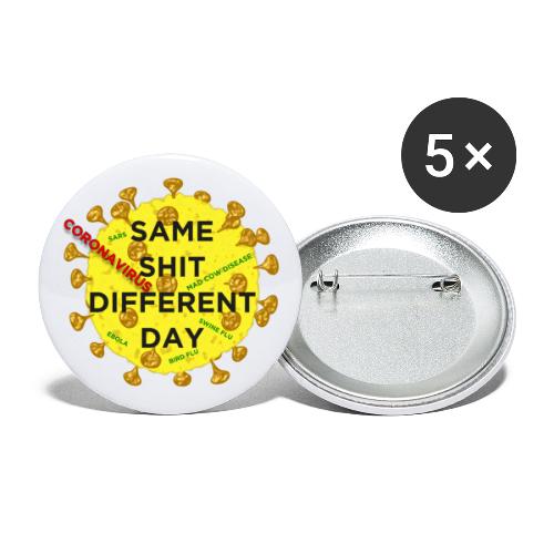 Coronavirus funny or controversial - Buttons large 2.2'' (5-pack)