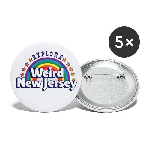 Explore Weird NJ - Buttons large 2.2'' (5-pack)