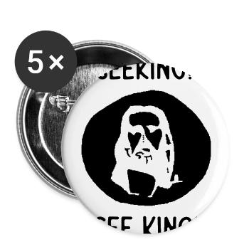 Christian Evangelism Optical Illusion - Buttons large 2.2'' (5-pack) - white