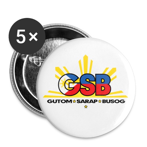 fd gsb - Buttons large 2.2'' (5-pack)