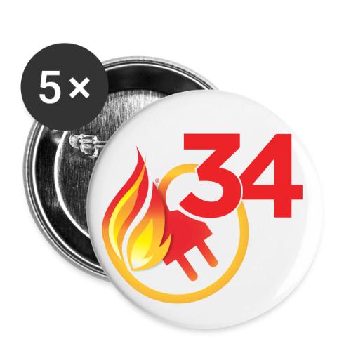 HL7 FHIR Connectathon 34 - Buttons large 2.2'' (5-pack)