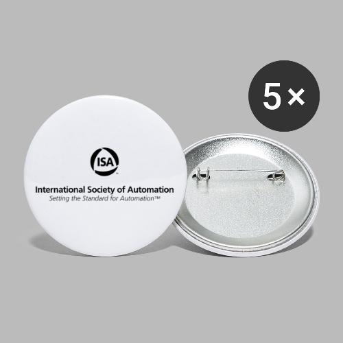 ISA Logo - Buttons large 2.2'' (5-pack)
