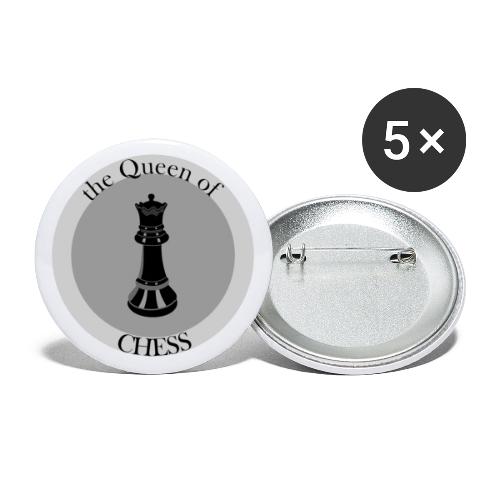 Queen Of Chess - Buttons large 2.2'' (5-pack)