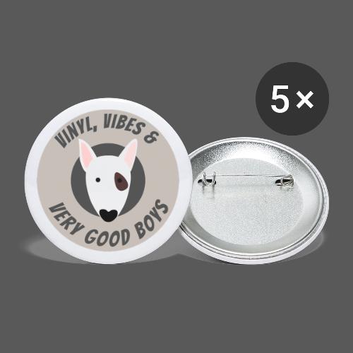 Vinyl, Vibes and Very Good Boys - Buttons large 2.2'' (5-pack)