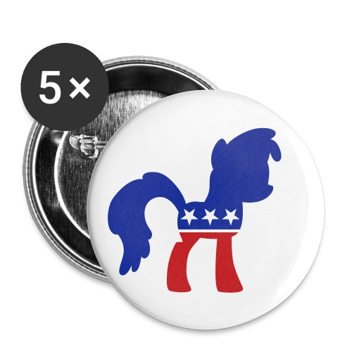 politipony - Buttons large 2.2'' (5-pack)
