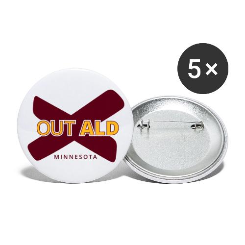 X out ALD - Buttons large 2.2'' (5-pack)
