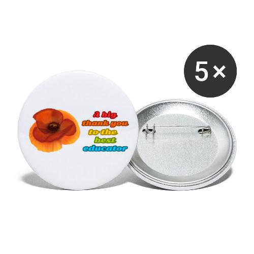 Teaching Legend - Buttons large 2.2'' (5-pack)