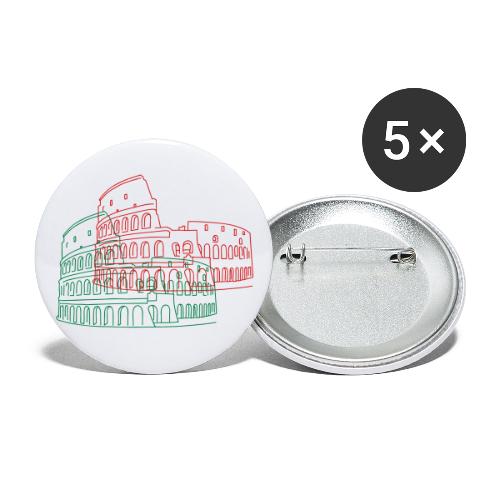 Colosseum in Rome - Buttons large 2.2'' (5-pack)