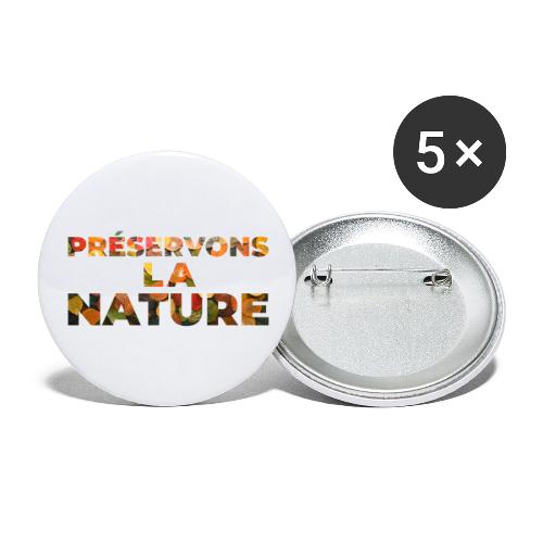 Preserving nature - Buttons large 2.2'' (5-pack)