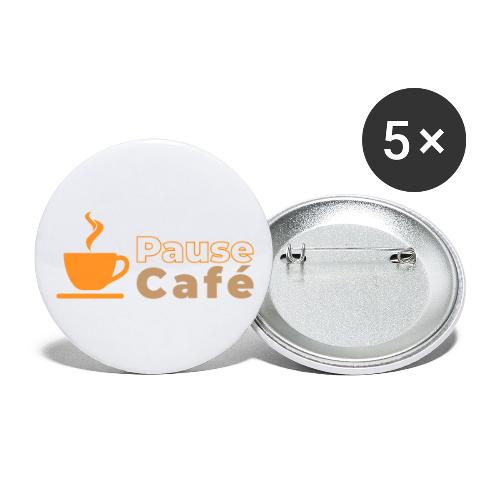 Coffee Break - Buttons large 2.2'' (5-pack)