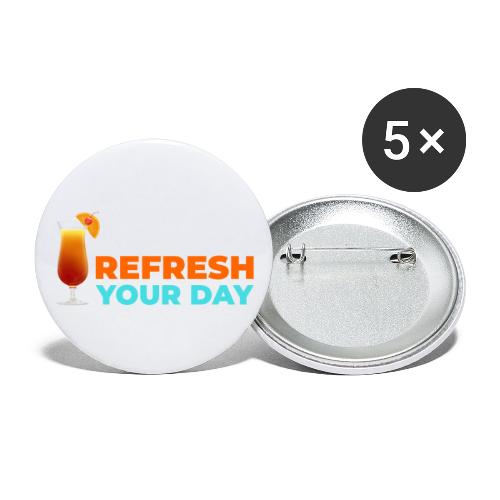 Daily Refresh - Buttons large 2.2'' (5-pack)