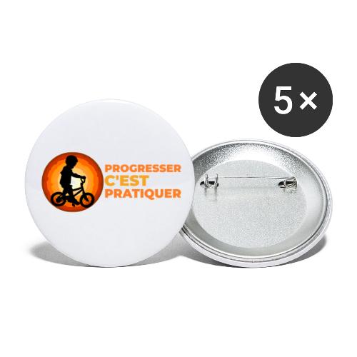 On the Move Towards Progress - Buttons large 2.2'' (5-pack)