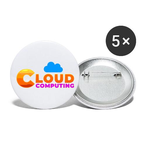 Cloud Computing - Buttons large 2.2'' (5-pack)