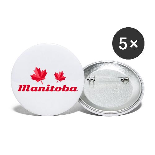 Manitoba, province of Canada - Buttons large 2.2'' (5-pack)