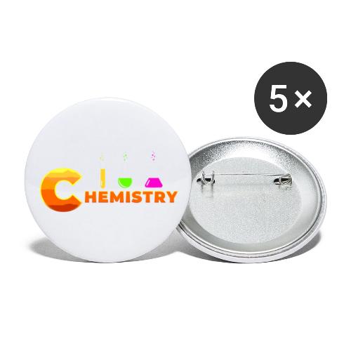 Chemistry: Molecular Magic - Buttons large 2.2'' (5-pack)