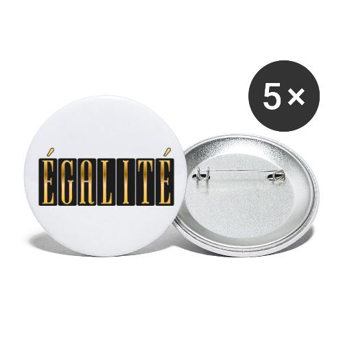 Égalité Dorée - Buttons large 2.2'' (5-pack)