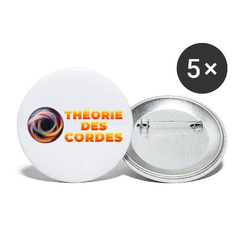 String theory! - Buttons large 2.2'' (5-pack)