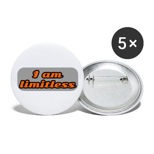 Beyond Limits - Buttons large 2.2'' (5-pack)