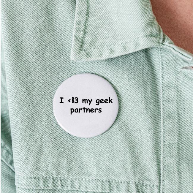 I <83 My Geek Partners (black)
