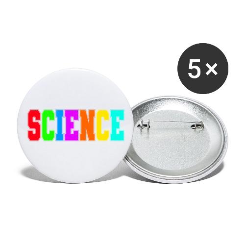 Spectrum of Science - Buttons large 2.2'' (5-pack)