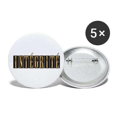Intégrité Dorée - Buttons large 2.2'' (5-pack)