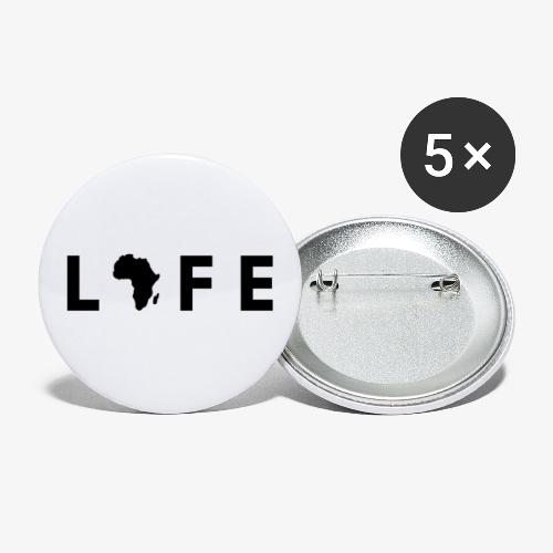 Africa Is Life - Buttons large 2.2'' (5-pack)