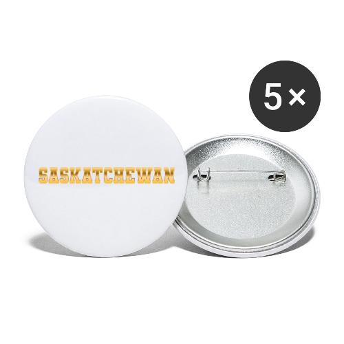 Saskatchewan - Buttons large 2.2'' (5-pack)