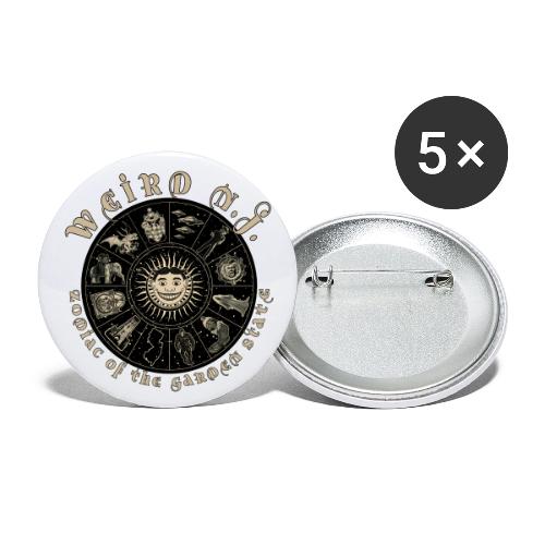Weird NJ – Zodiac of the Garden State - Buttons large 2.2'' (5-pack)