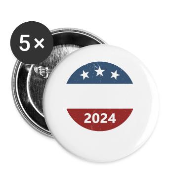 Kamala 2024 - Buttons large 2.2'' (5-pack) - white