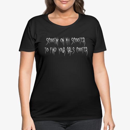 scootin - Women's Curvy T-Shirt