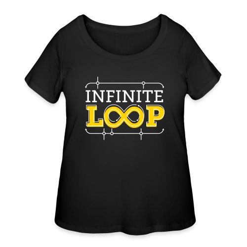 Infinite Loop - Women's Curvy T-Shirt