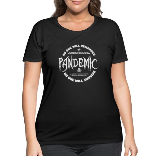 Pandemic - meaning or no meaning - Women's Curvy T-Shirt