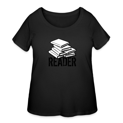 reader - Women's Curvy T-Shirt