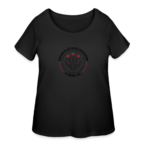Sanford Place Block Association & Friends, Inc. - Women's Curvy T-Shirt