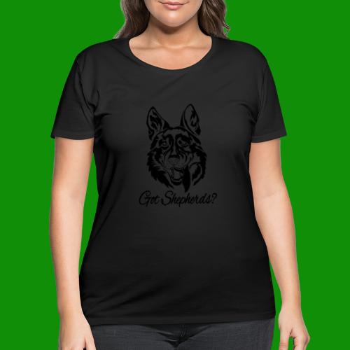 Got Shepherds? - Women's Curvy T-Shirt