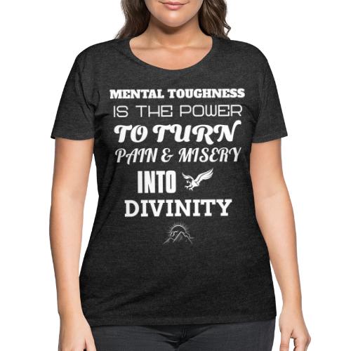 Mental Toughness - Women's Curvy T-Shirt
