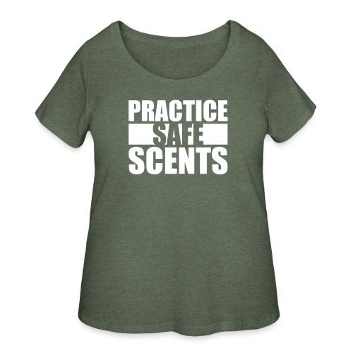 Practise Safe Scents - Women's Curvy T-Shirt